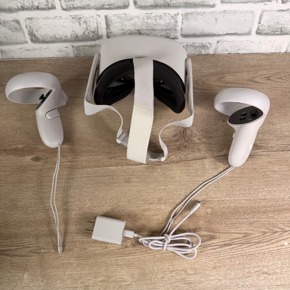 Oculus Quest 2 VR Headset 128GB All-In-One System White Unisex OS